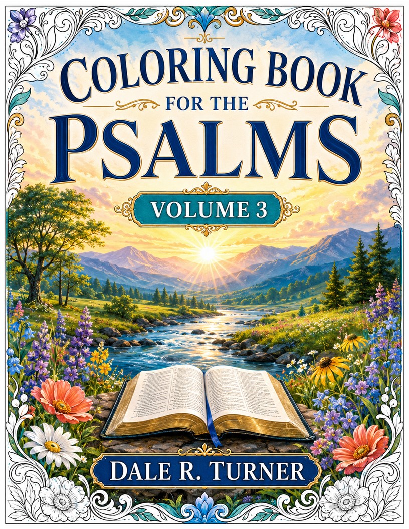 Coloring Book for the Psalms Volume 3