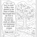Coloring Book for the Psalms Volume 1